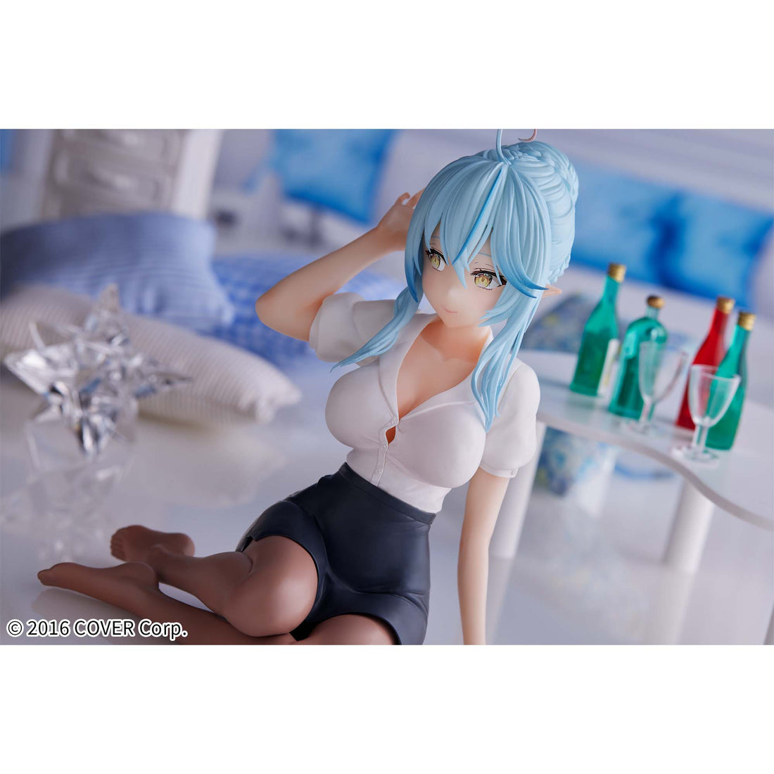 Banpresto Crane Game hololive Yukihana Lamy Office Style Relax time Figure alternate product photo 2