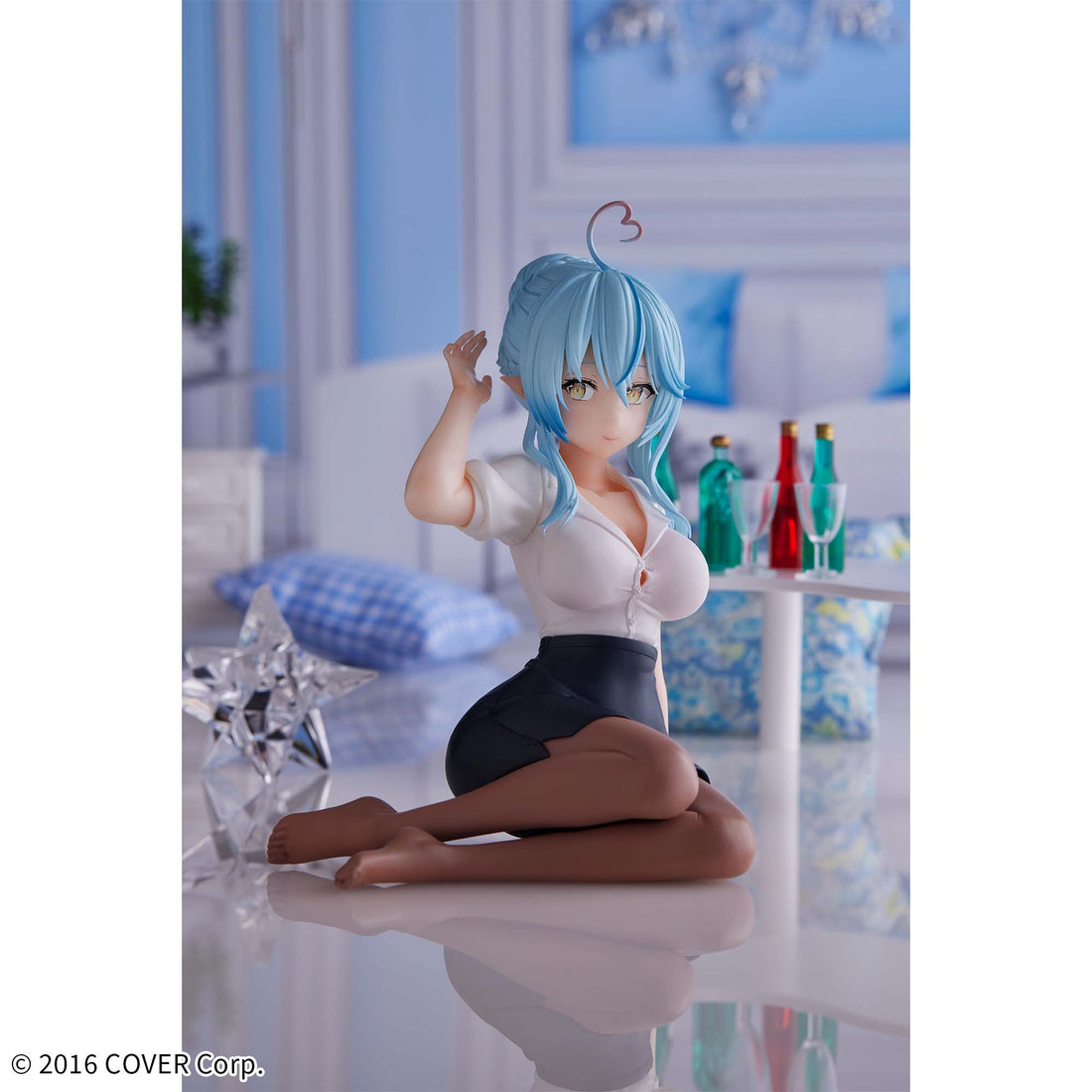 Banpresto Crane Game hololive Yukihana Lamy Office Style Relax time Figure alternate product photo 3