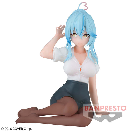 Banpresto Crane Game hololive Yukihana Lamy Office Style Relax time Figure main product photo