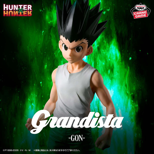 Banpresto Crane Game Hunter x Hunter Gon Freecss Grandista Figure main product photo