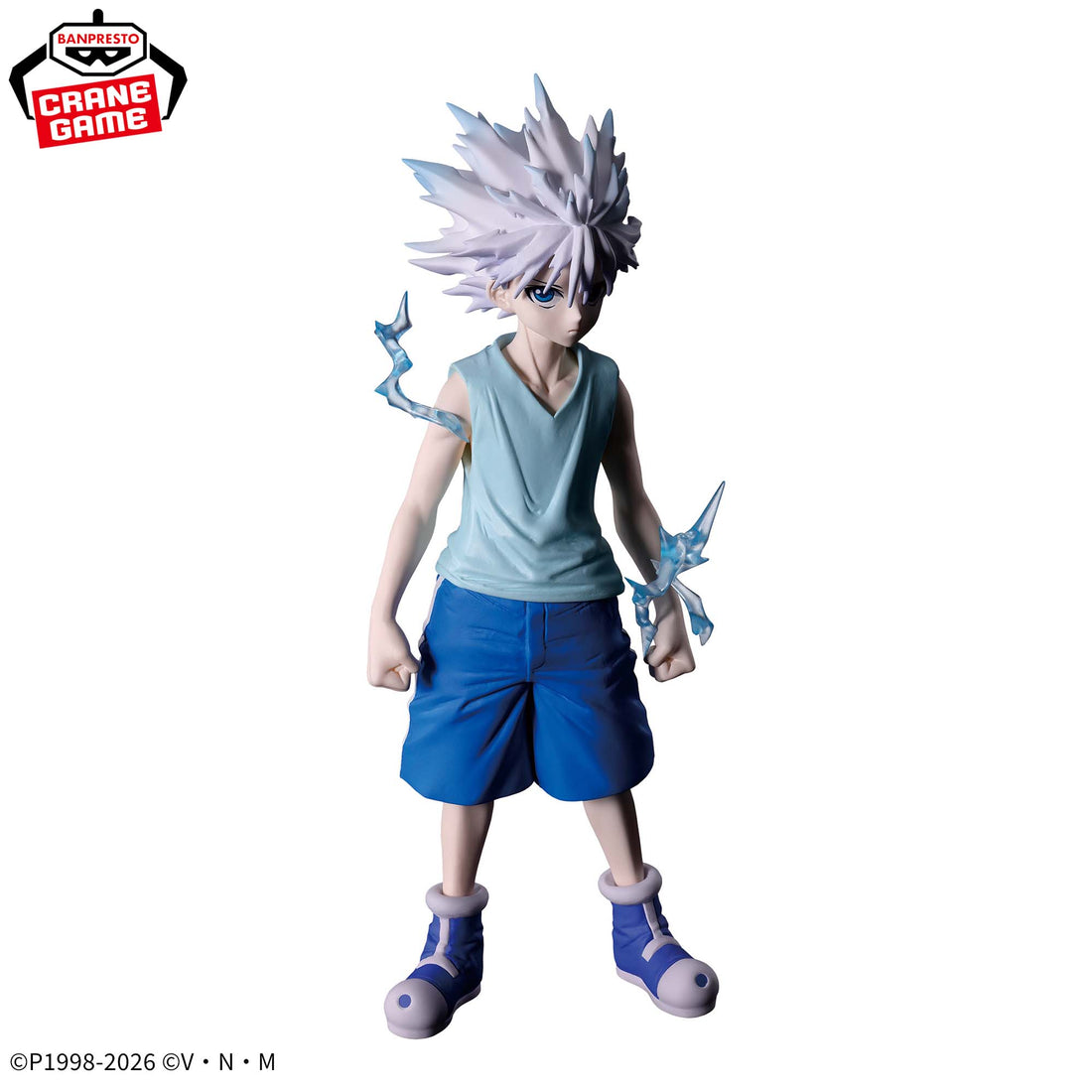 Banpresto Crane Game Hunter x Hunter Killua Zoldyck Godspeed Hunting Archives Figure alternate product photo 2