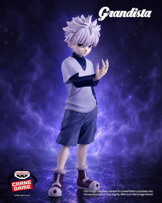 Banpresto Crane Game HUNTER x HUNTER Killua Zoldyck Grandista Figure main product photo