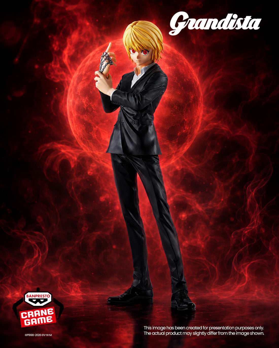 Banpresto Crane Game HUNTER x HUNTER Kurapika Grandista Figure main product photo