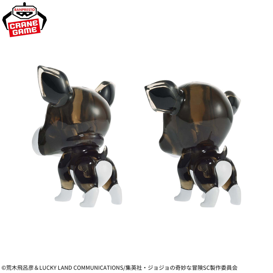Banpresto Crane Game JoJo's Bizarre Adventure: Stardust Crusaders Iggy Black Clear Version Clear Figure main product photo