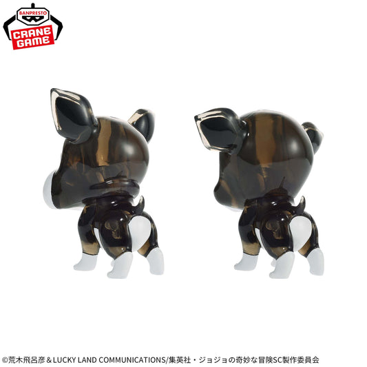 Banpresto Crane Game JoJo's Bizarre Adventure: Stardust Crusaders Iggy Black Clear Version Clear Figure main product photo