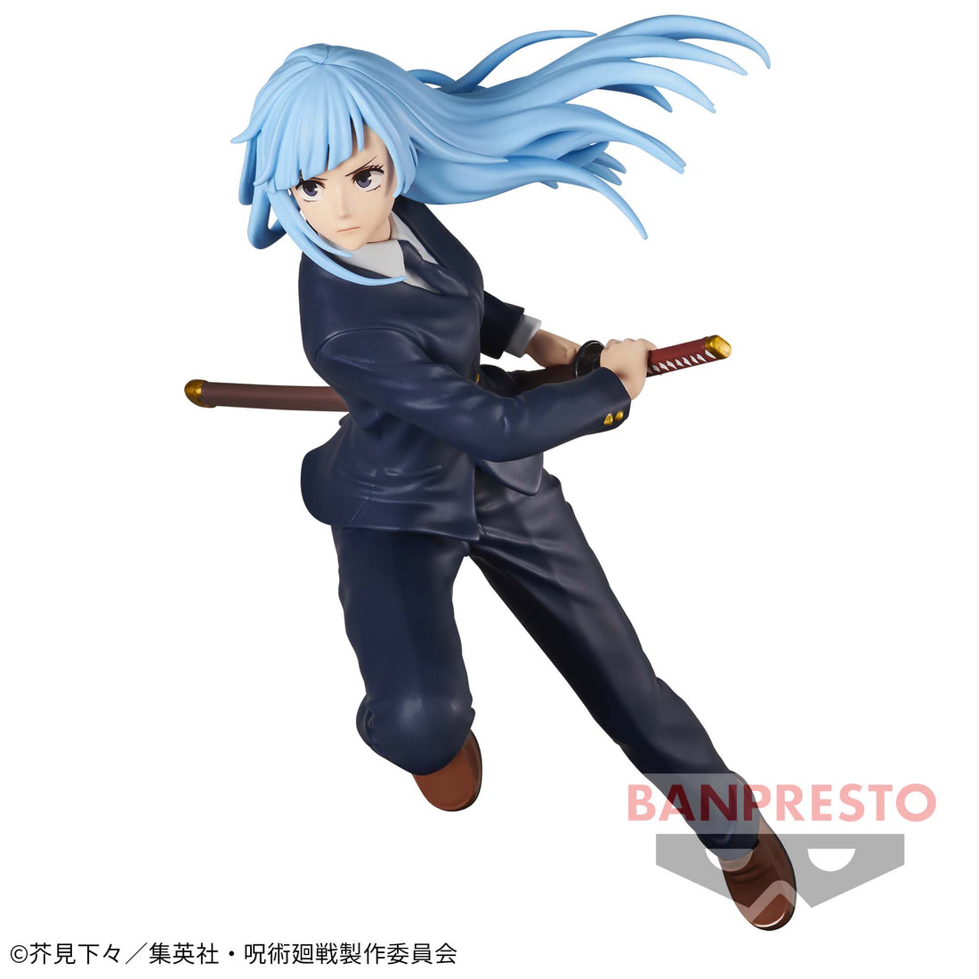 Banpresto Crane Game Jujutsu Kaisen Kasumi Miwa Jufutsu no Waza Figure main product photo