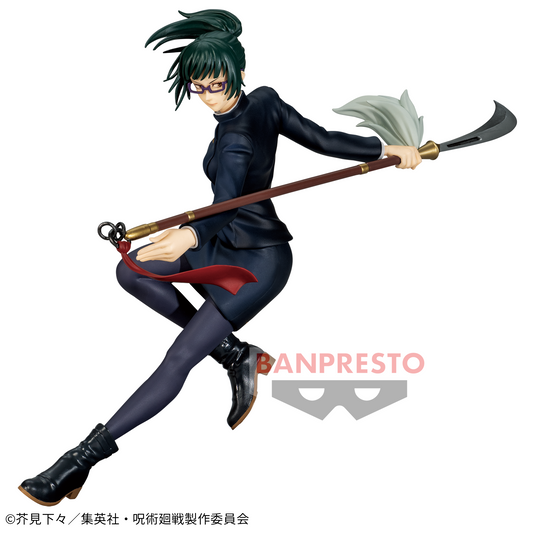 Banpresto Crane Game Jujutsu Kaisen Maki Zenin Jufutsu no Waza Figure main product photo