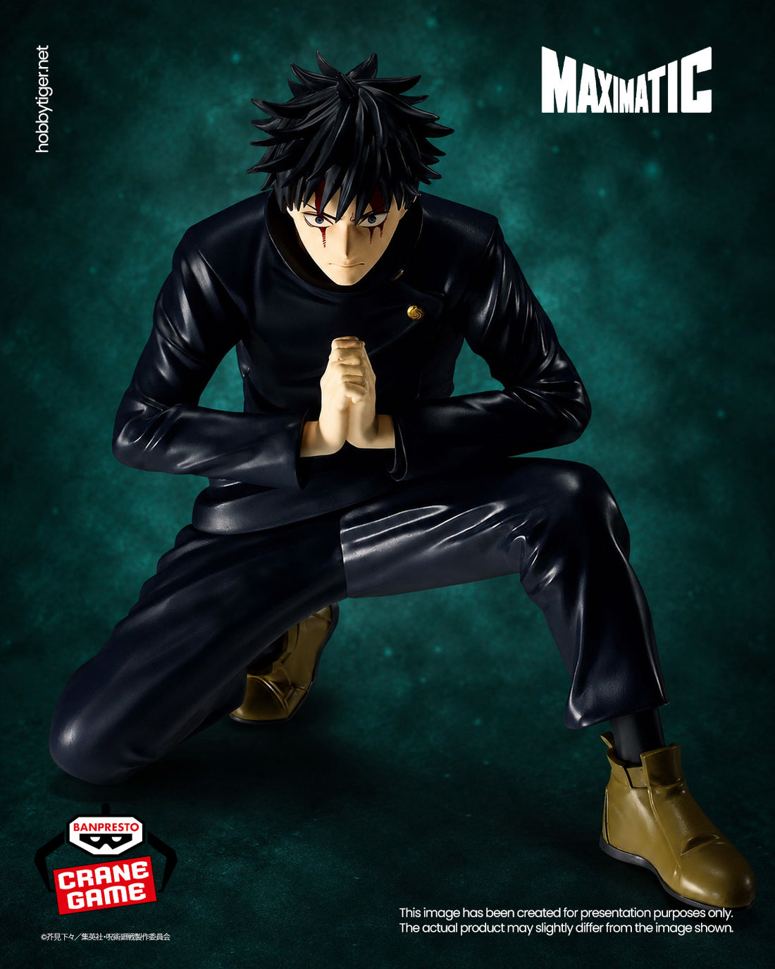 Banpresto Crane Game Jujutsu Kaisen Megumi Fushiguro Culling Game Maximatic Figure main product photo