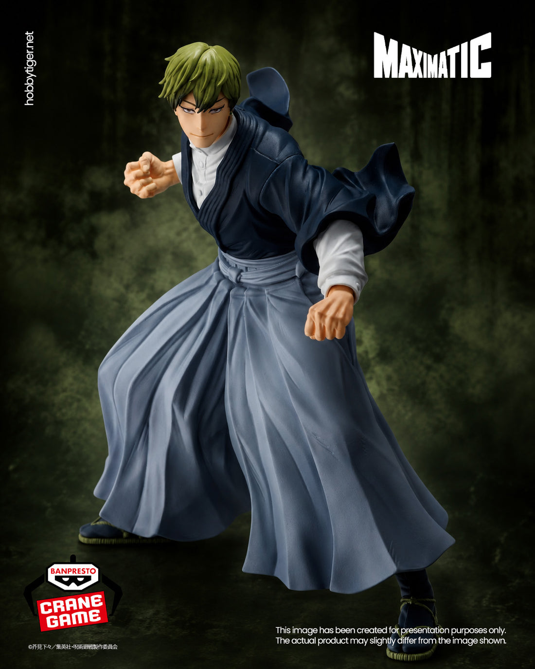 Banpresto Crane Game Jujutsu Kaisen Naoya Zenin Maximatic Figure main product photo