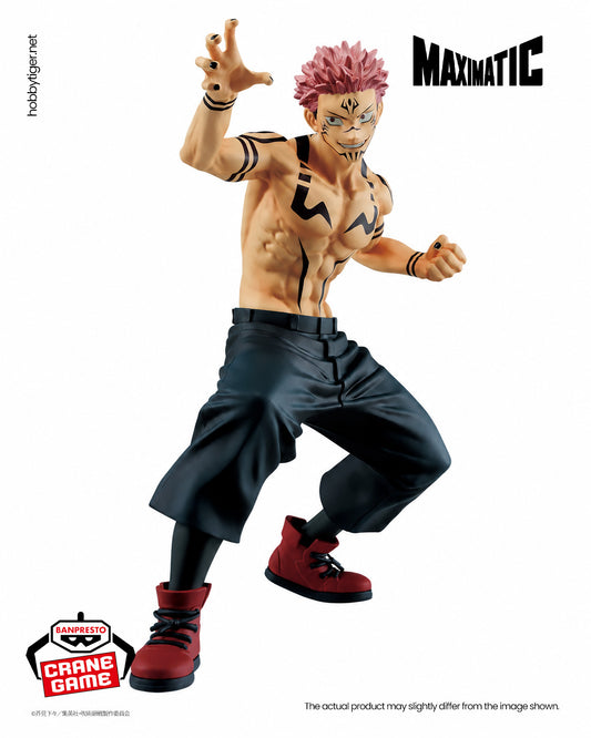 Banpresto Crane Game Jujutsu Kaisen Ryomen Sukuna Maximatic Figure main product photo