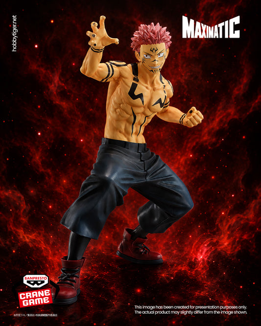 Banpresto Crane Game Jujutsu Kaisen Ryomen Sukuna Special Ver. Maximatic Figure main product photo
