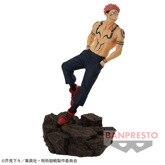 Banpresto Crane Game Jujutsu Kaisen Ryomen Sukuna vs Megumi Fushiguro Combination Battle Figure main product photo
