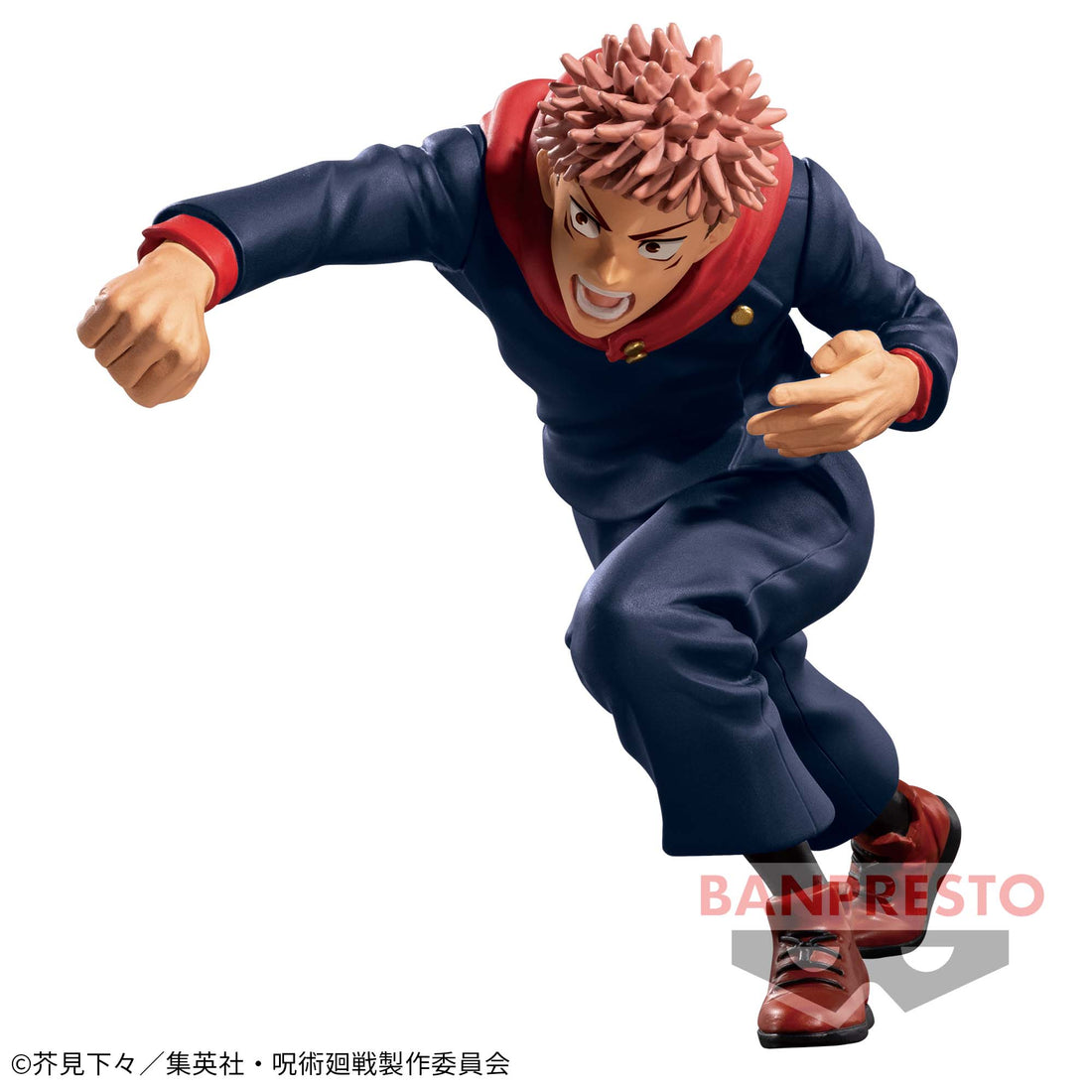 Banpresto Crane Game Jujutsu Kaisen Yuji Itadori Jufutsu no Waza Figure main product photo