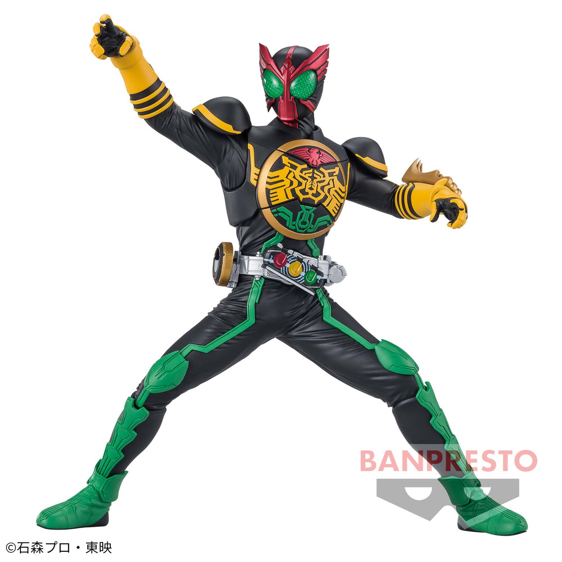 Banpresto Crane Game Kamen Rider OOO TaToBa Combo Eiyuu Yuuzou Figure main product photo
