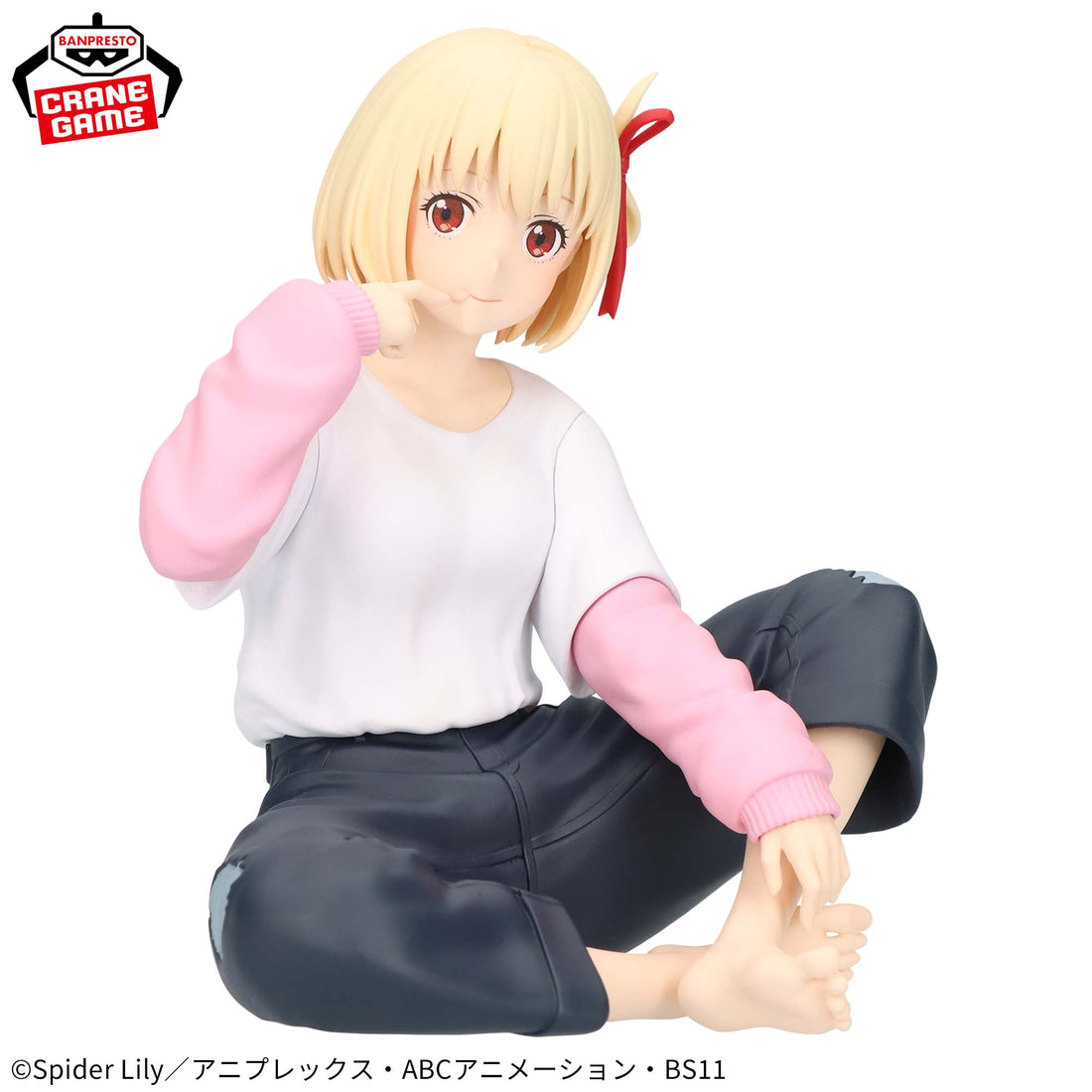 Banpresto Crane Game Lycoris Recoil Chisato Nishikigi Relax time Figure alternate product photo 2