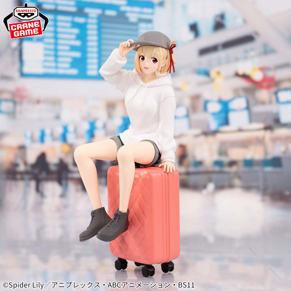 Banpresto Crane Game Lycoris Recoil Chisato Nishikigi Two-Person Trip Figure main product photo