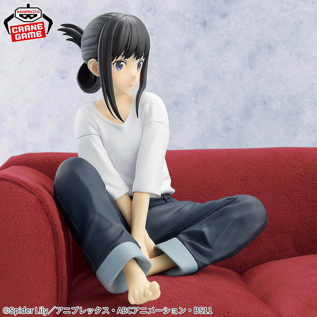 Banpresto Crane Game Lycoris Recoil Takina Inoue Relax time Figure alternate product photo 3