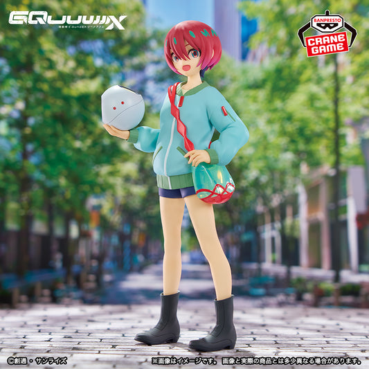 Banpresto Crane Game Mobile Suit Gundam GQuuuuuuX Amate Yuzuriha Machu Casual Clothes Version Figure main product photo