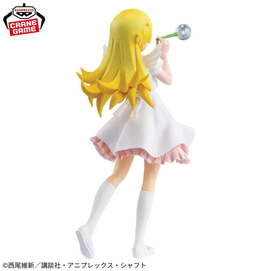 Banpresto Crane Game Monogatari Series Shinobu Oshino Celestial Feather Version EXQ Figure alternate product photo 4