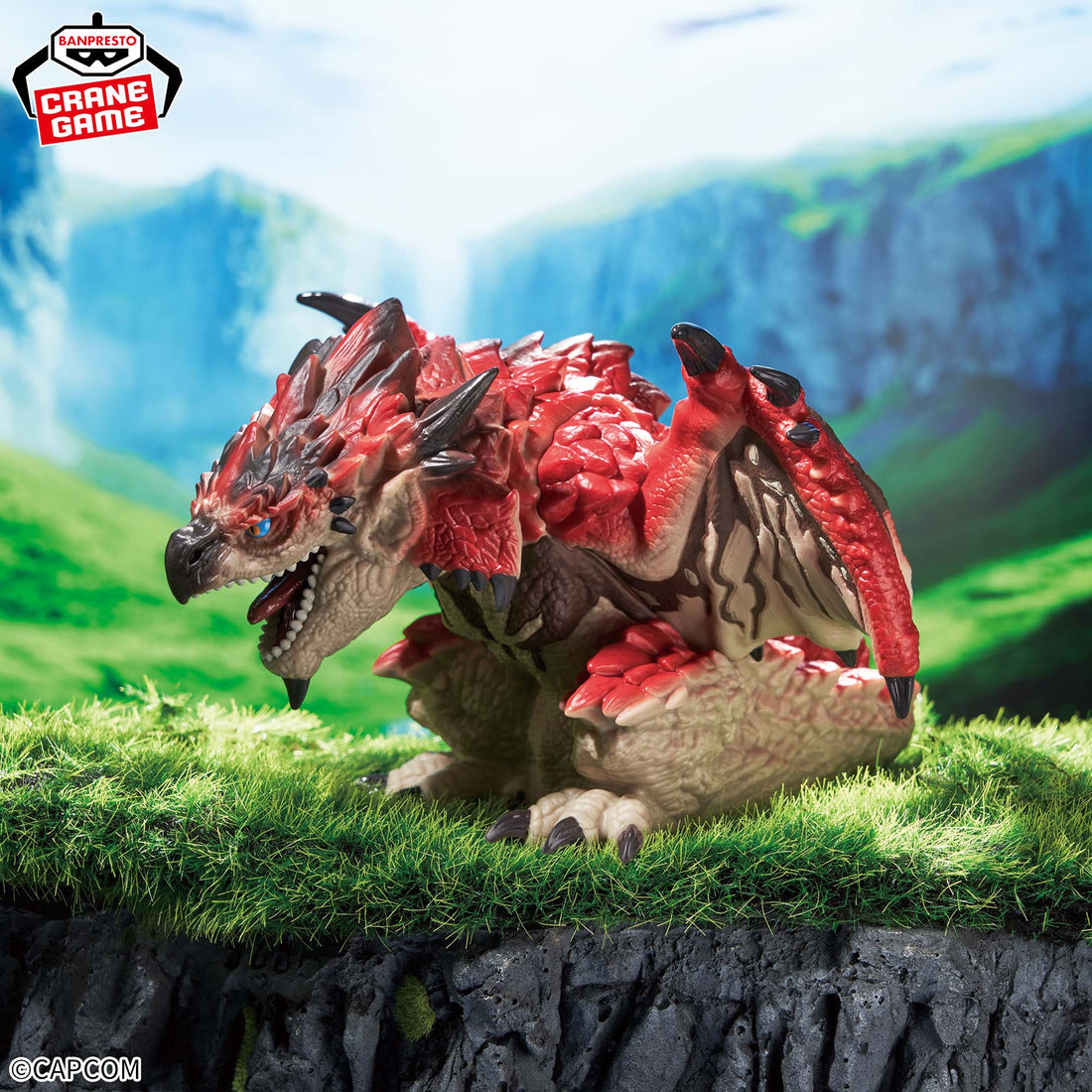 Banpresto Crane Game Monster Hunter Rathalos Fierce Battle Chinzaiju Figure alternate product photo 6