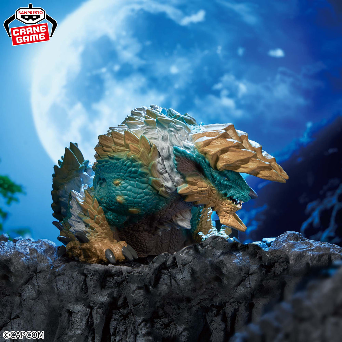 Banpresto Crane Game Monster Hunter Zinogre Moonlit Roar Chinzaiju Figure alternate product photo 8