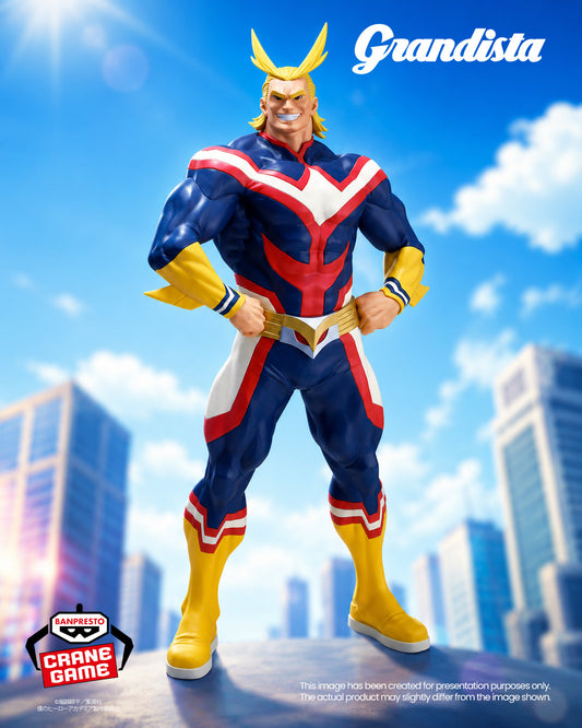 Banpresto Crane Game My Hero Academia All Might GiGO Limited Grandista Figure main product photo