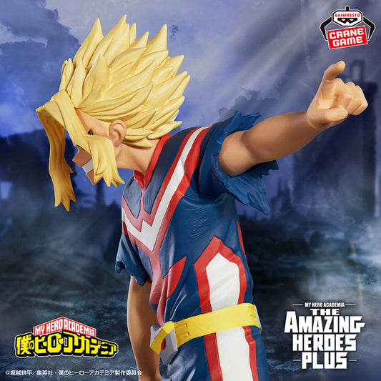 Banpresto Crane Game My Hero Academia All Might True Form THE AMAZING HEROES PLUS Figure main product photo
