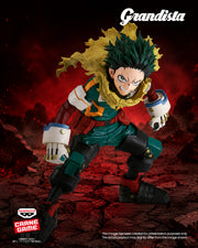 Banpresto Crane Game My Hero Academia Izuku Midoriya Grandista Figure main product photo