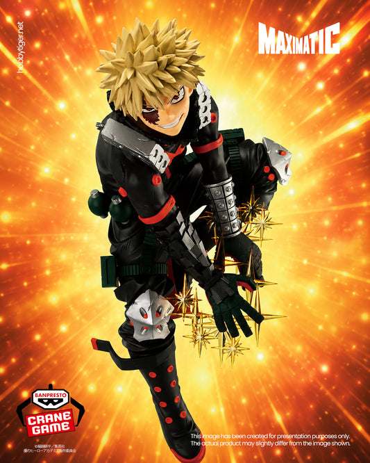 Banpresto Crane Game My Hero Academia Katsuki Bakugo II Maximatic Figure main product photo