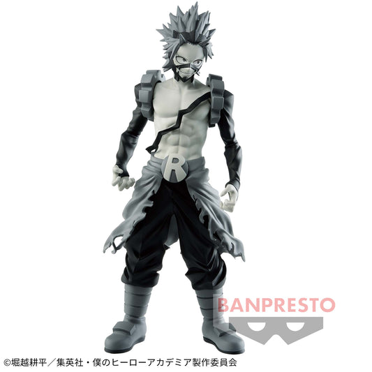 Banpresto Crane Game My Hero Academia Red Riot Monochrome Ver. AGE OF HEROES Figure main product photo