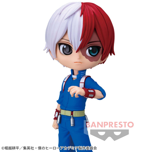 Banpresto Crane Game My Hero Academia Shoto Todoroki Alternate Color Q posket Figure main product photo