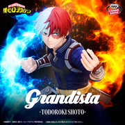 Banpresto Crane Game My Hero Academia Shoto Todoroki Grandista Figure main product photo
