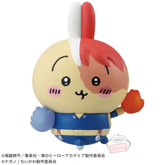Banpresto Crane Game My Hero Academia x Chiikawa Shoto Todoroki x Usagi Figure main product photo