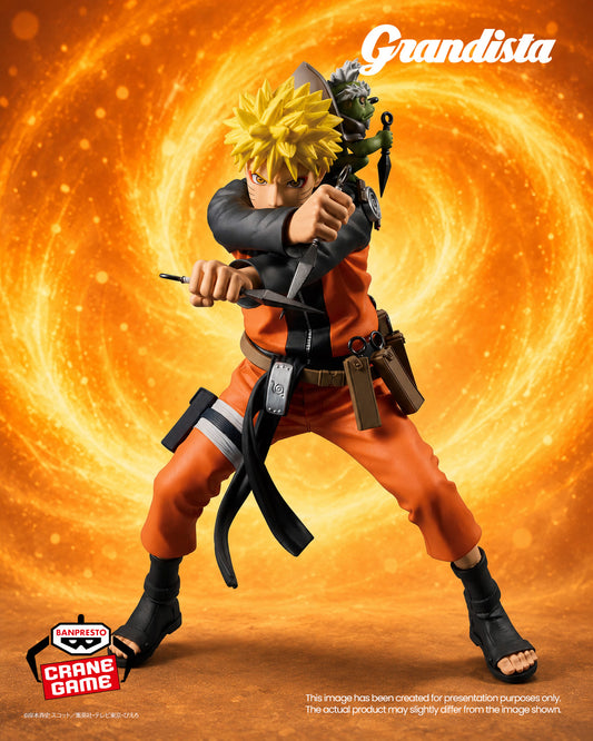 Banpresto Crane Game Naruto 72 Series Naruto Uzumaki Grandista Figure main product photo