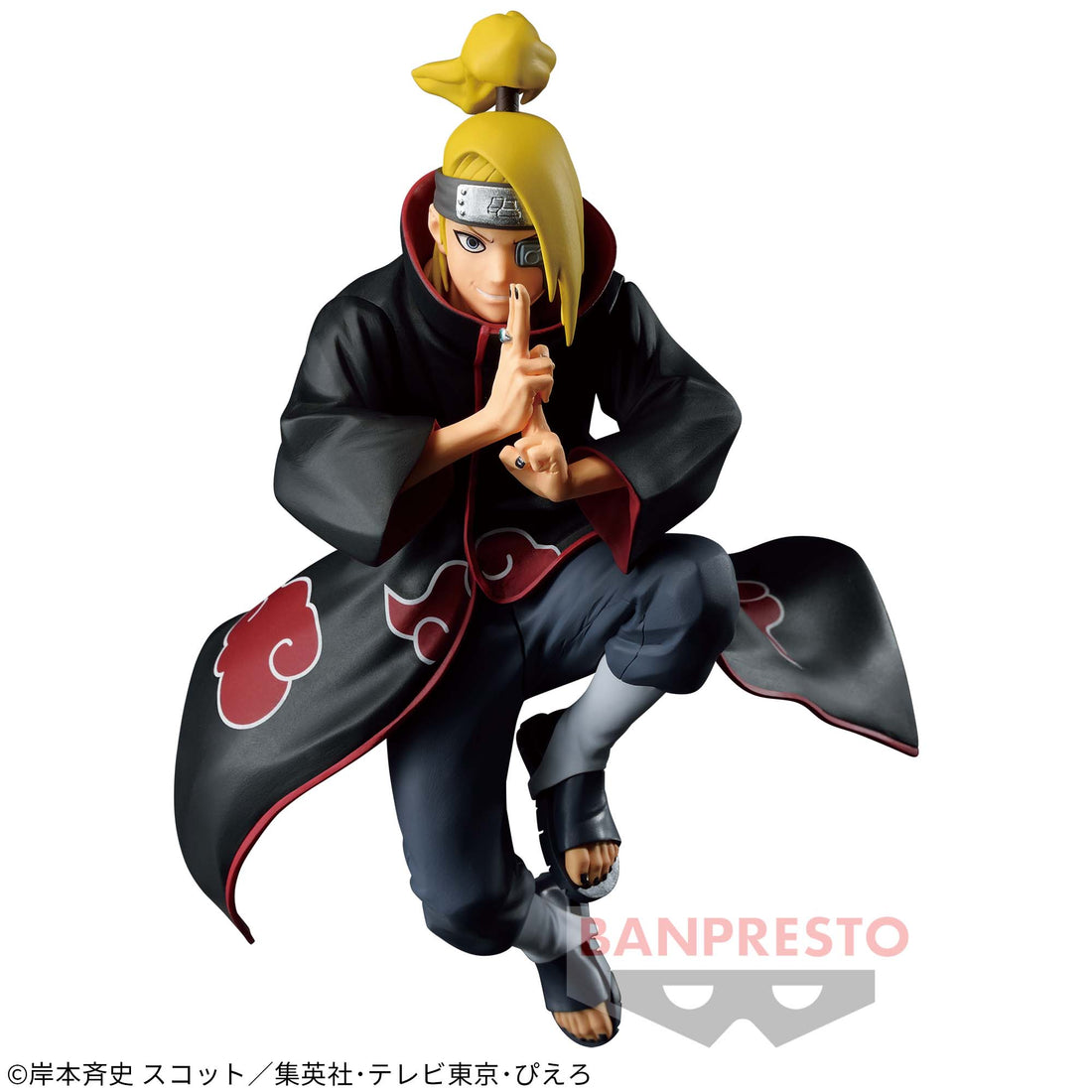 Banpresto Crane Game Naruto Deidara Explosion Pose VIBRATION STARS Figure main product photo
