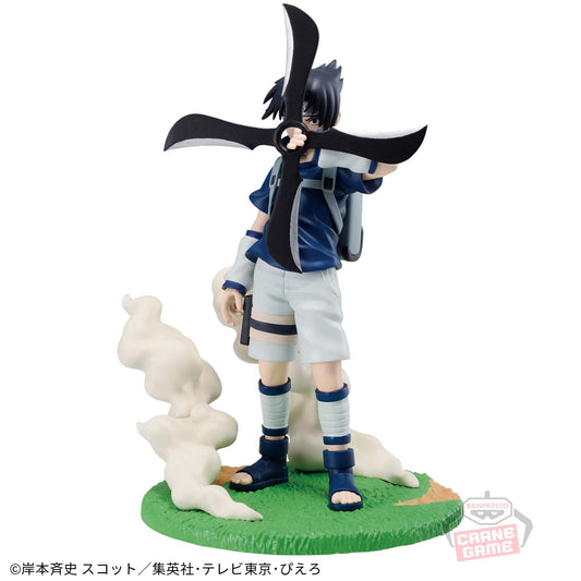 Banpresto Crane Game Naruto Sasuke Uchiha Land of Waves Memorable Saga Figure main product photo