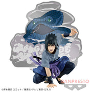 Banpresto Crane Game Naruto Sasuke Uchiha Summoning Jutsu PANEL SPECTACLE Figure main product photo