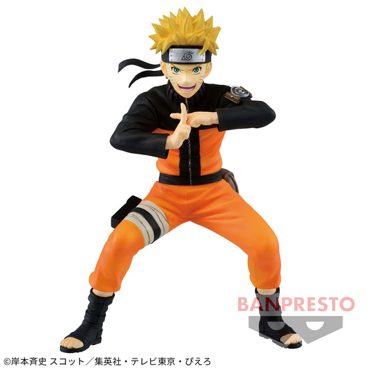 Banpresto Crane Game Naruto Shippuden Naruto Uzumaki II VIBRATION STARS Figure main product photo