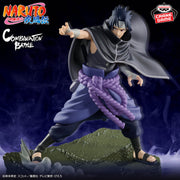Banpresto Crane Game Naruto Shippuden Sasuke Uchiha Combination Battle Figure main product photo