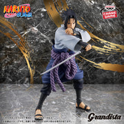 Banpresto Crane Game Naruto Shippuden Sasuke Uchiha Sword Pose Grandista Figure main product photo