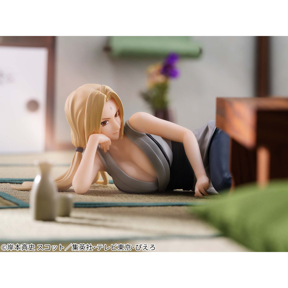 Banpresto Crane Game Naruto Shippuden Tsunade Relax time Figure alternate product photo 4