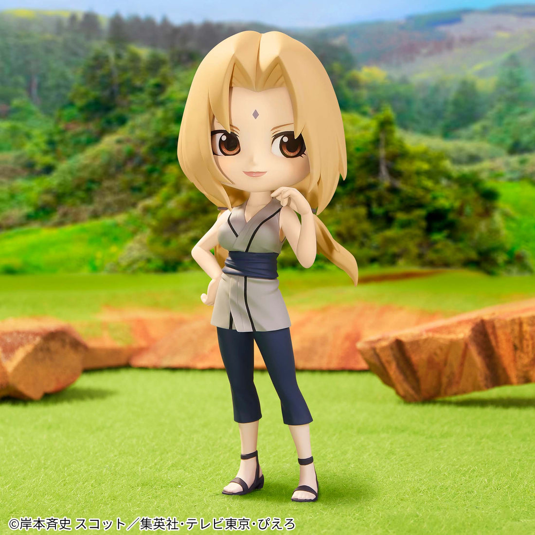 Banpresto Crane Game Naruto Tsunade Q posket Figure alternate product photo 5