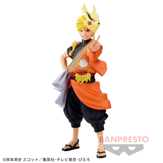 Banpresto Crane Game Naruto Uzumaki 20th Anniversary Outfit Figure main product photo