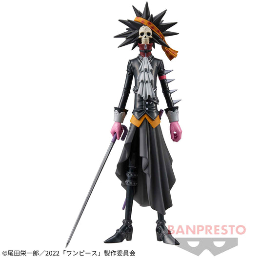 Banpresto Crane Game One Piece Brook Film Red Vol. 9 DXF THE GRANDLINE MEN Figure main product photo