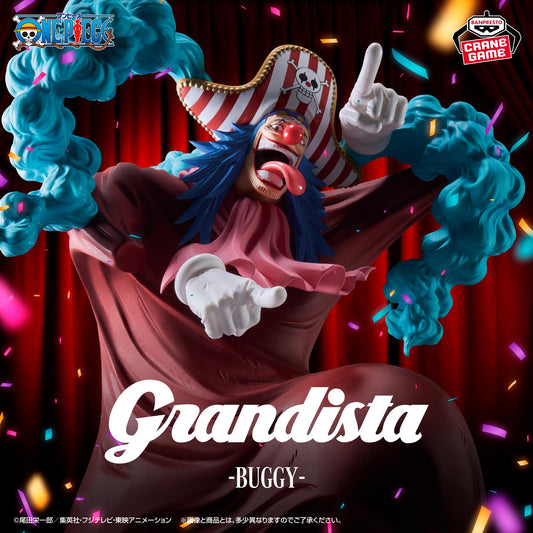 Banpresto Crane Game One Piece Buggy Grandista Figure main product photo