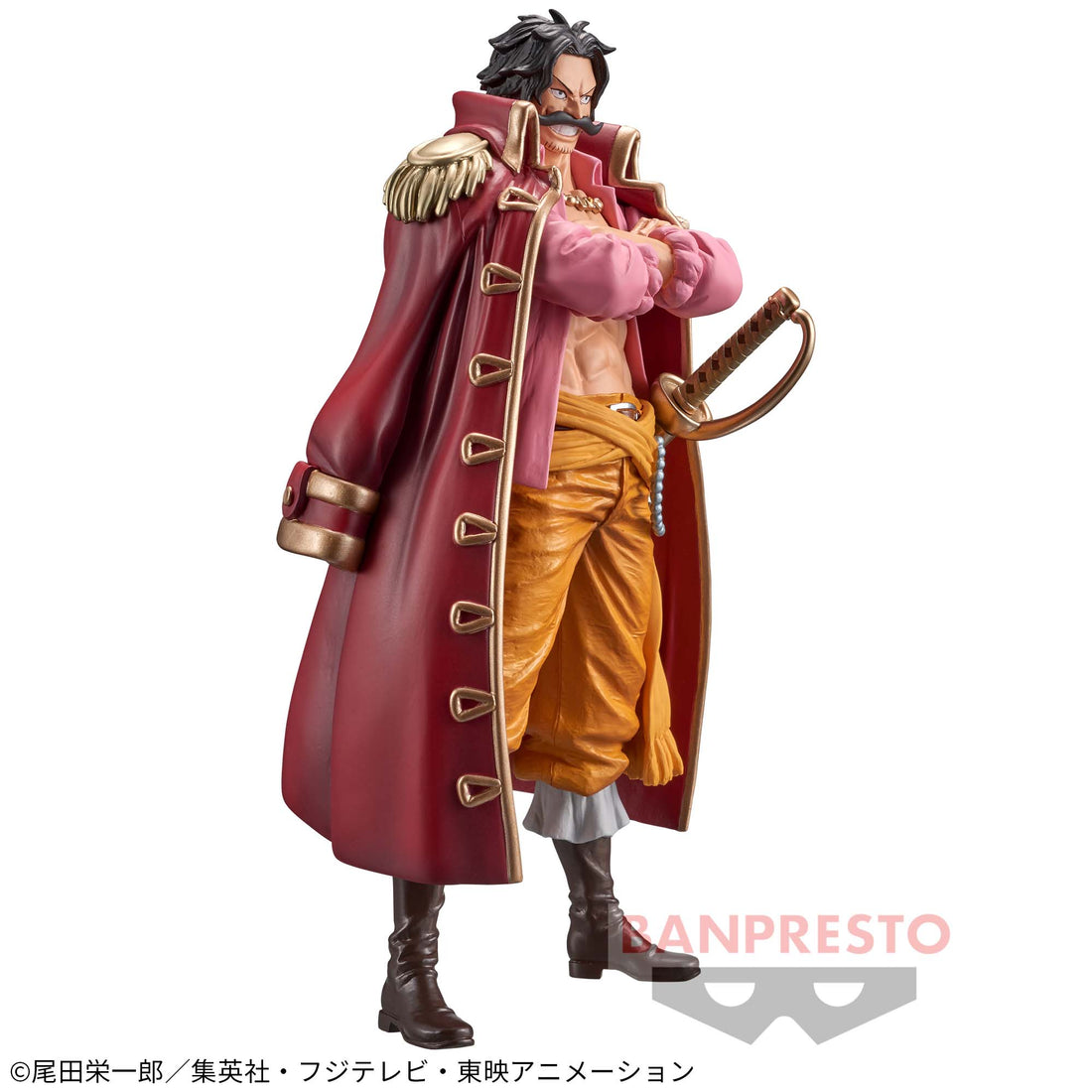 Banpresto Crane Game One Piece Gol D. Roger Wano Country Vol. 12 DXF THE GRANDLINE MEN Figure alternate product photo 2