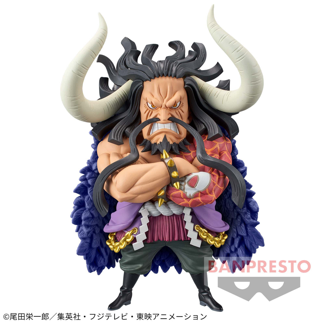 Banpresto Crane Game One Piece Kaido of the Beasts Mega World Collectable Figure main product photo
