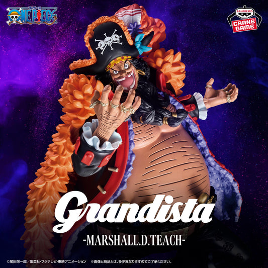 Banpresto Crane Game One Piece Marshall D. Teach Grandista Figure main product photo