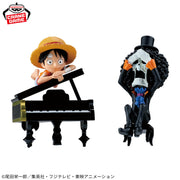 Banpresto Crane Game One Piece Monkey D. Luffy & Brook Log Stories World Collectable Figure alternate product photo 2