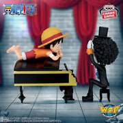 Banpresto Crane Game One Piece Monkey D. Luffy & Brook Log Stories World Collectable Figure main product photo